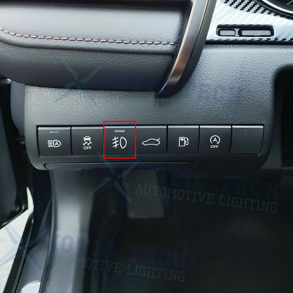 4-Pole 12V Push Button Switch with LED for Toyota Camry Corolla (2001-2024)