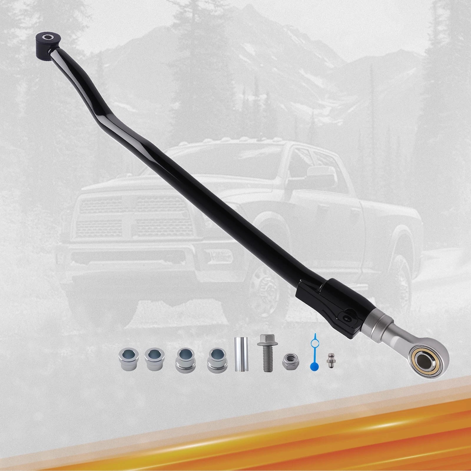 Front Track Bar with Heim Joint for Dodge Ram 2500 (2003–2013)