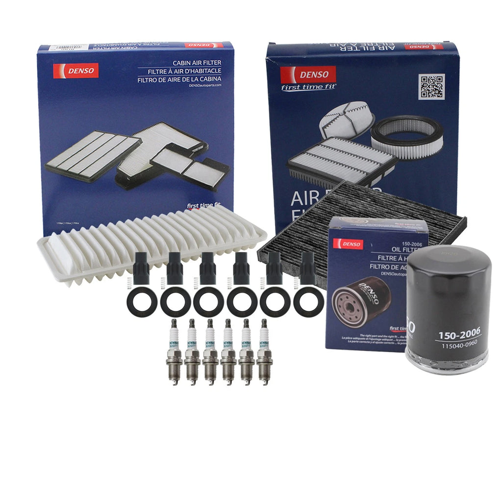 Tune Up Kit 6 Spark Plugs & Boots for Lexus RX400h (2006–2008)