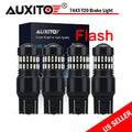 Set of 4 Red LED Brake Tail Stop Light Bulbs for T25 7443 7440