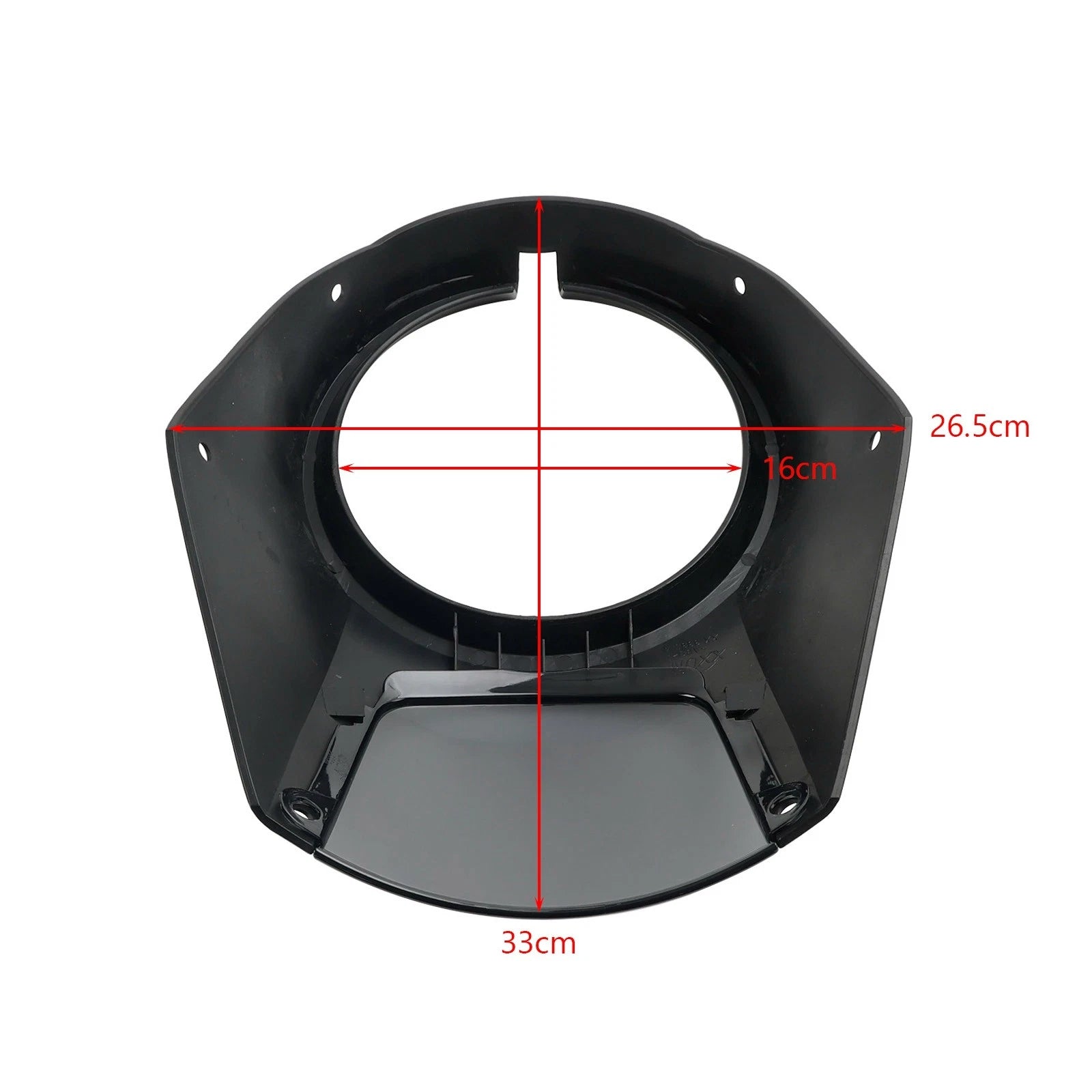 Headlight Windshield Fairing for Honda CL300 (2023) Black