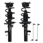 4pcs Front Strut w/Sway Bar Link for Ford Focus (2013–2018) 172907 172908