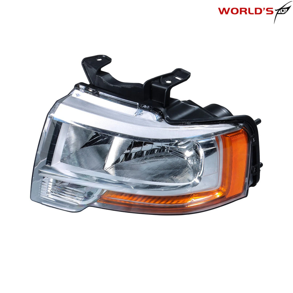 Halogen Headlight for Ford Expedition (2015–2017) Chrome Left Side