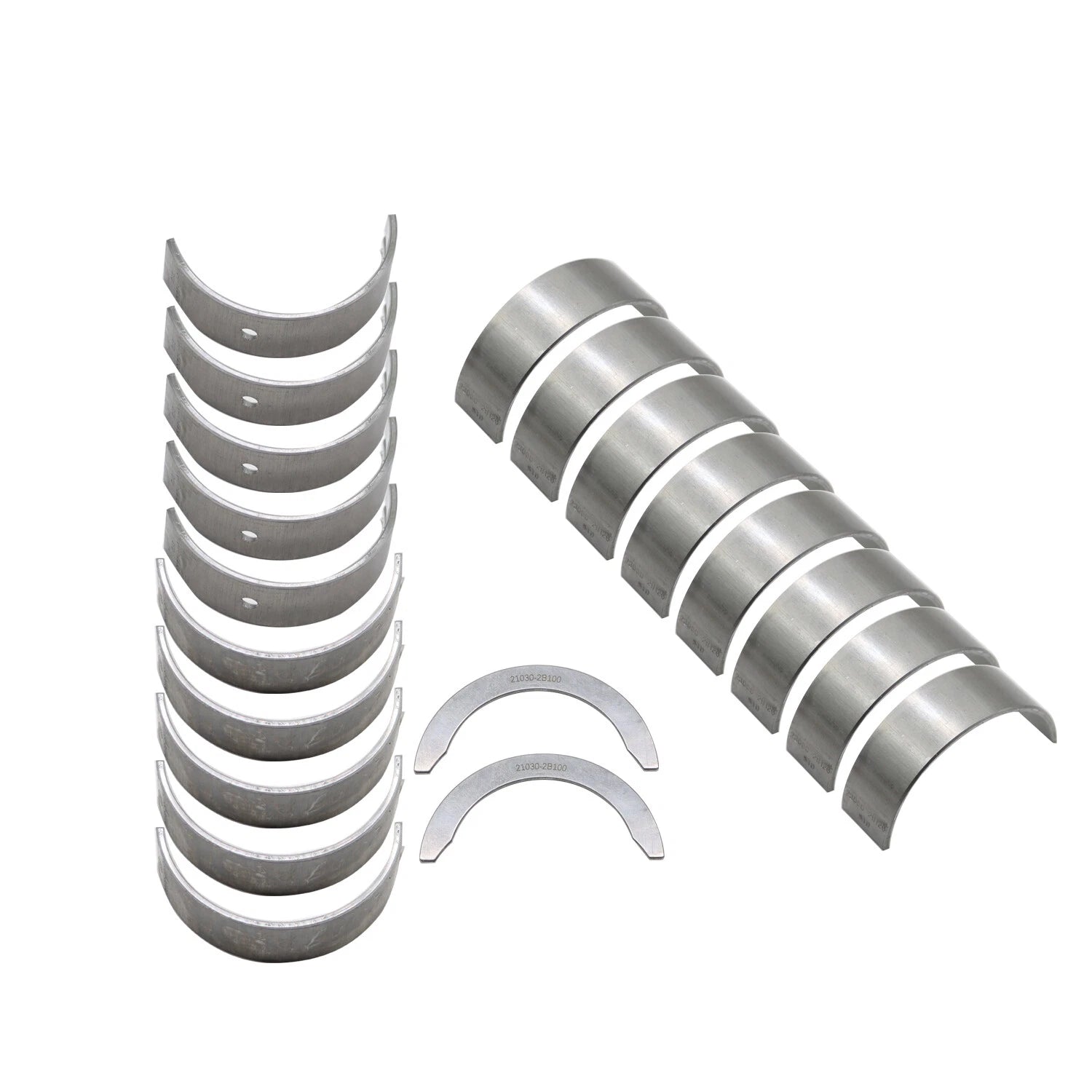 Set of Std Main Rod Bearings for Hyundai Kia Accent Rio 1.6L (2012–2019)