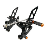 Set of 2 Rearsets Foot Pegs for KTM 790 Duke (2018–2022) 890 Duke (2020–2022)