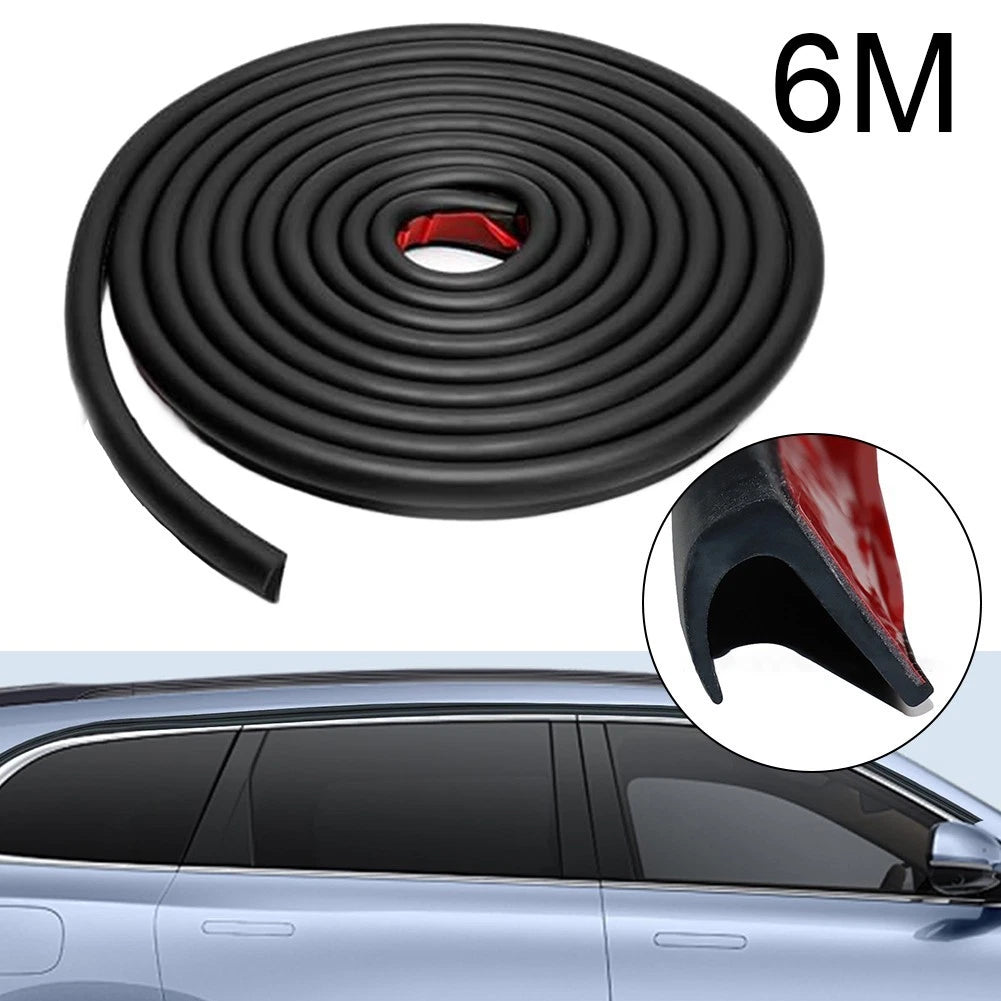 6M Weather Resistant RV Rain Gutter J Shape for Optimal Performance
