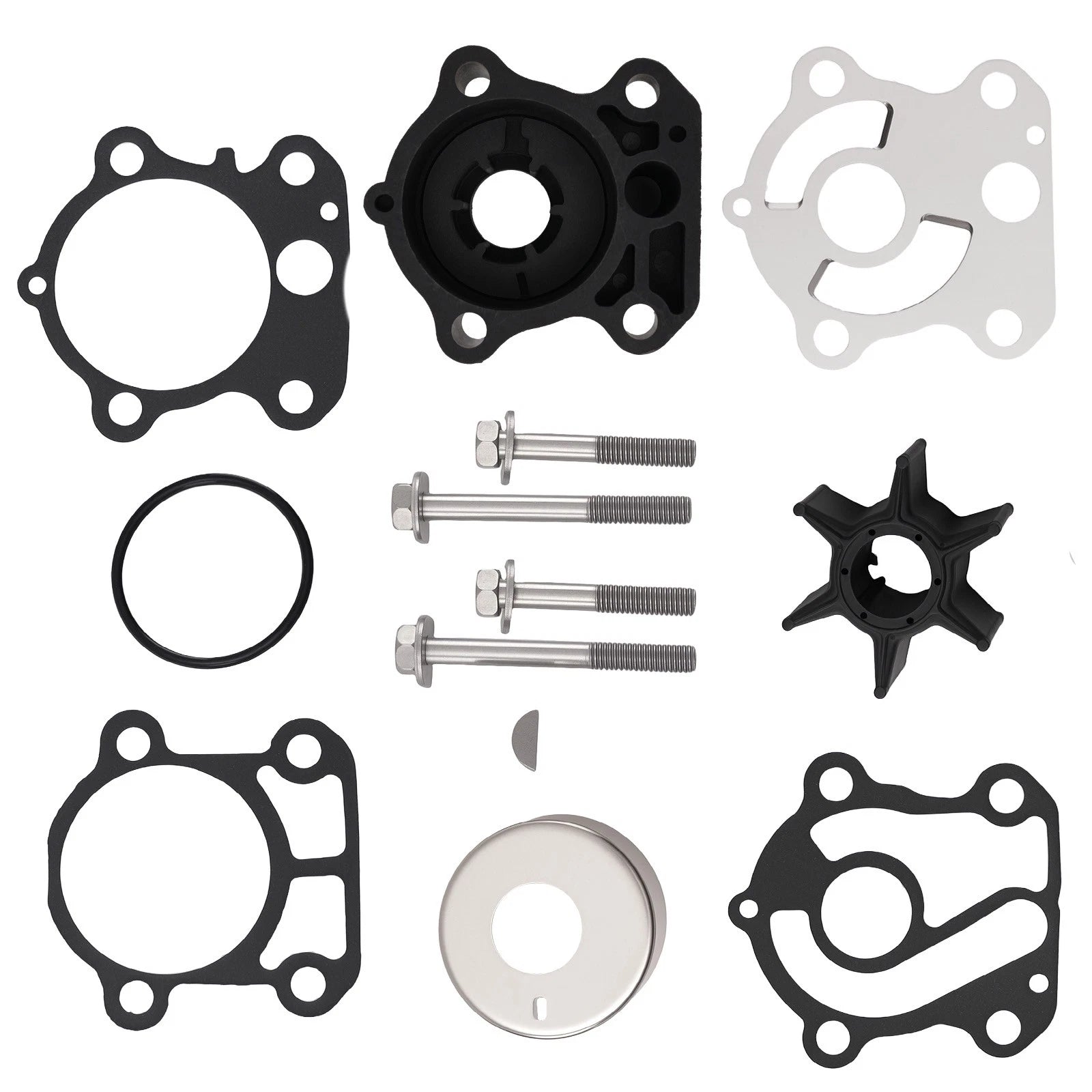 Complete Water Pump Kit with Housing for Yamaha 2-Str 60-90HP (1990–1999) 692-W0078-A0-00