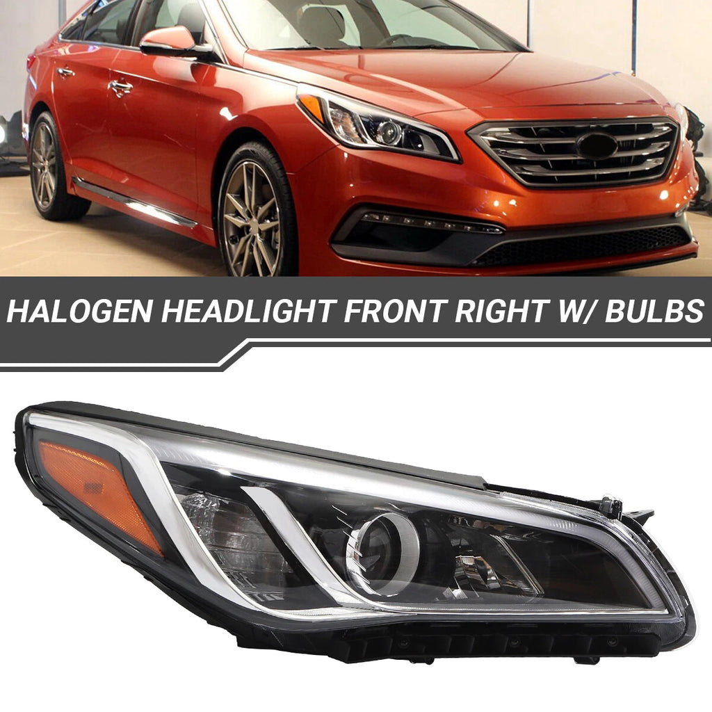 Right Headlight for Hyundai Sonata (2015–2017)
