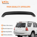 Matte Black Roof Wing Spoiler for Toyota 4Runner (2005–2009)