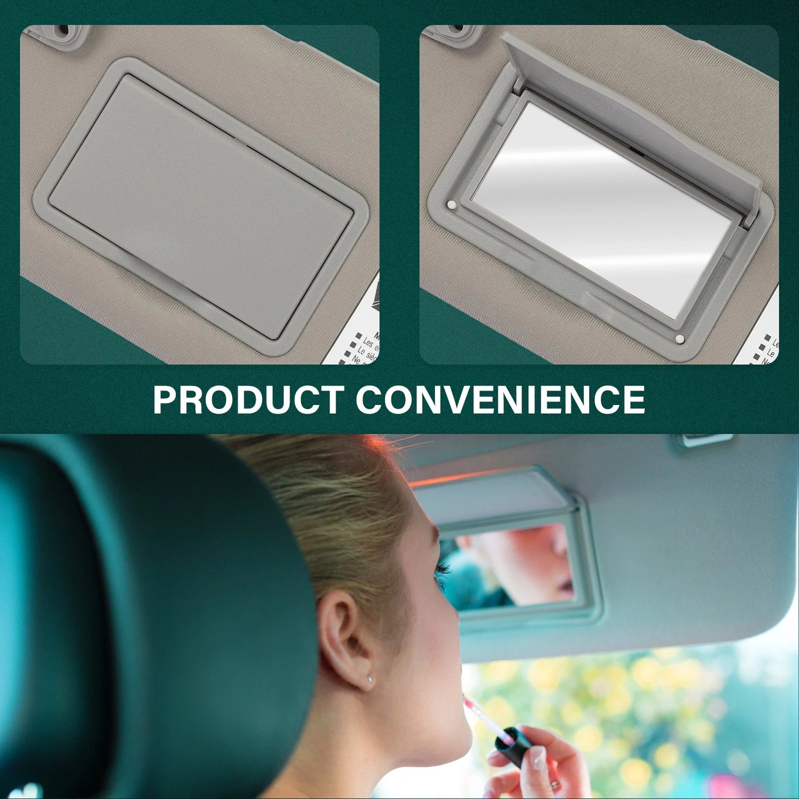 Driver Side Sun Visor for Hyundai Sonata GL 2008