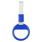 Blue Drift Charm Handle Strap for Train Bus