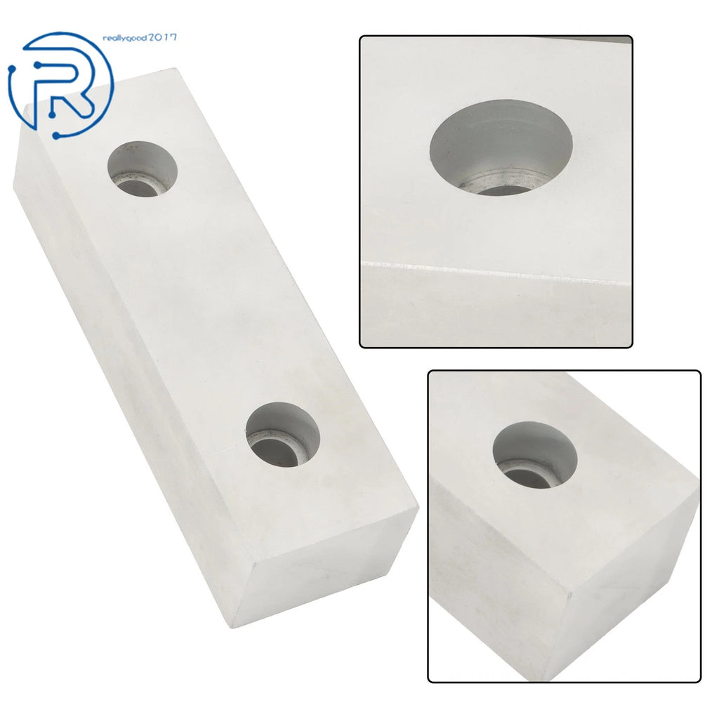 Set of 2 Machinable Soft Clamps for 8" Mill Vise