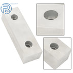 Set of 2 Machinable Soft Clamps for 8" Mill Vise