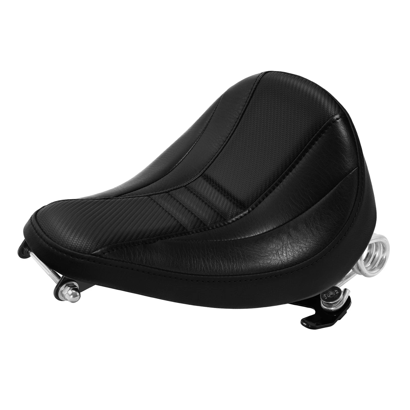 Black Solo Seat for Harley Sportster XL 883 1200 (2004–2006, 2010–2022)