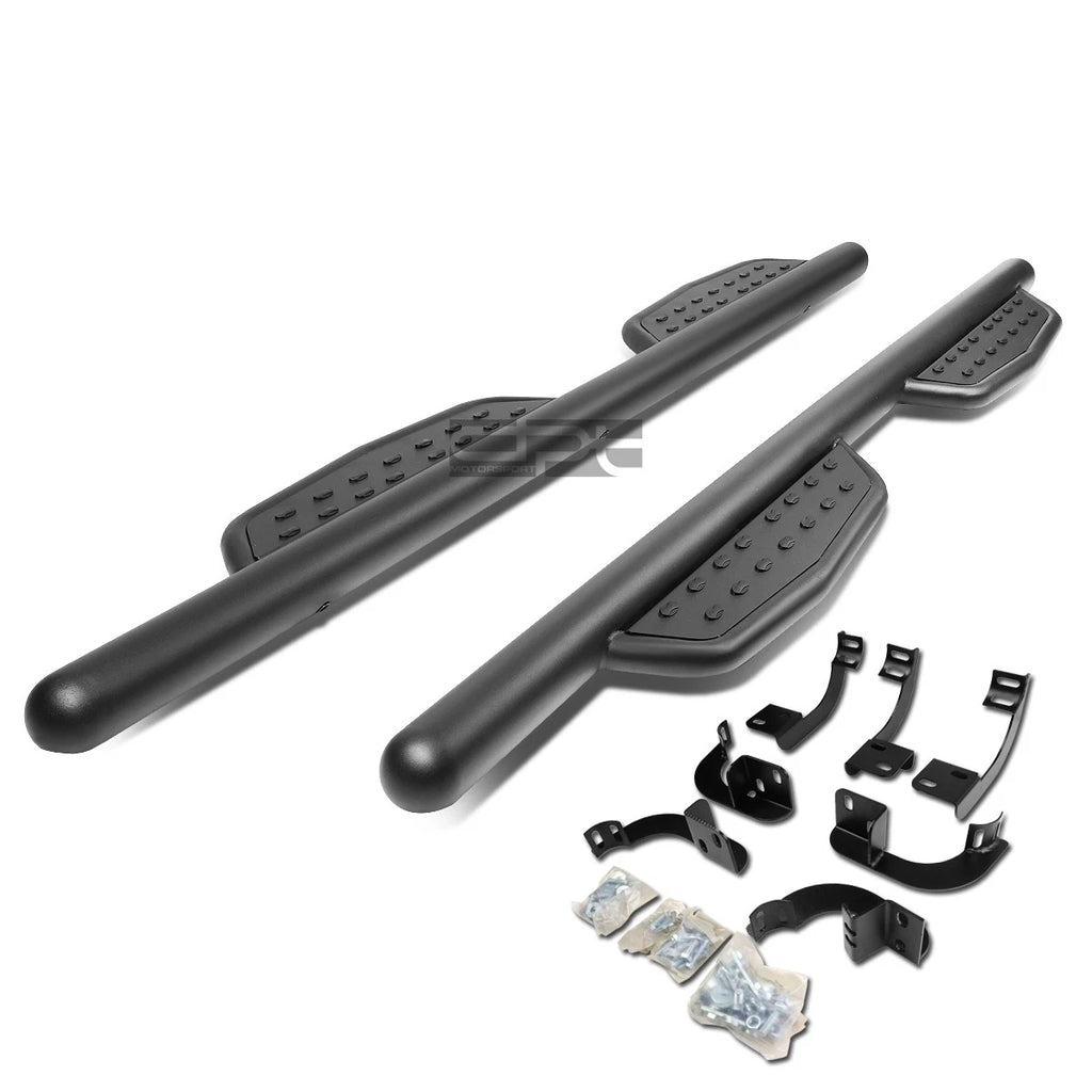 3" Matte Black Side Step Bars for Ram 1500 Extended Cab (2009–2020)