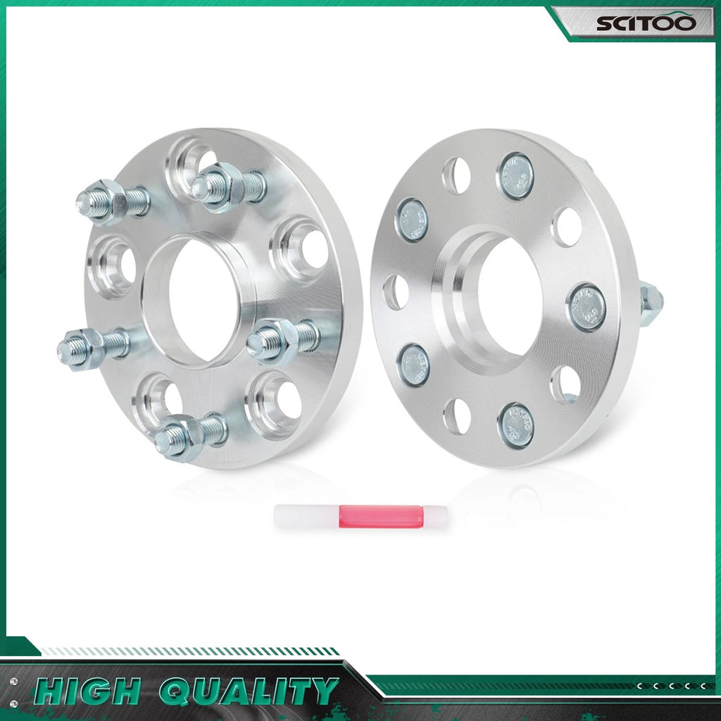 2X 15mm Hub Centric Wheel Spacers 5x4.5 for Toyota Tacoma (2005–2015)