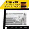 Touch Screen NAV Radio 8740A103 for Mitsubishi Outlander (2020–2022)