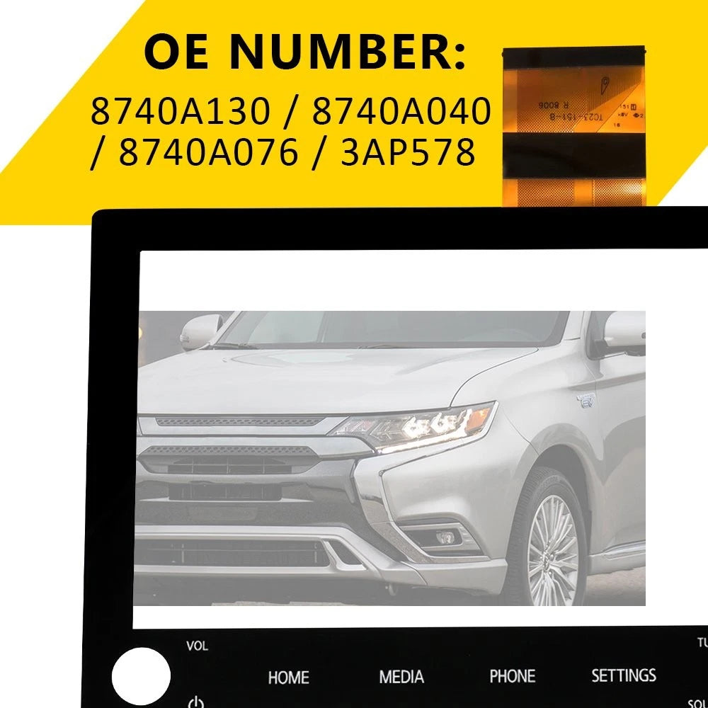 Touch Screen NAV Radio 8740A103 for Mitsubishi Outlander (2020–2022)