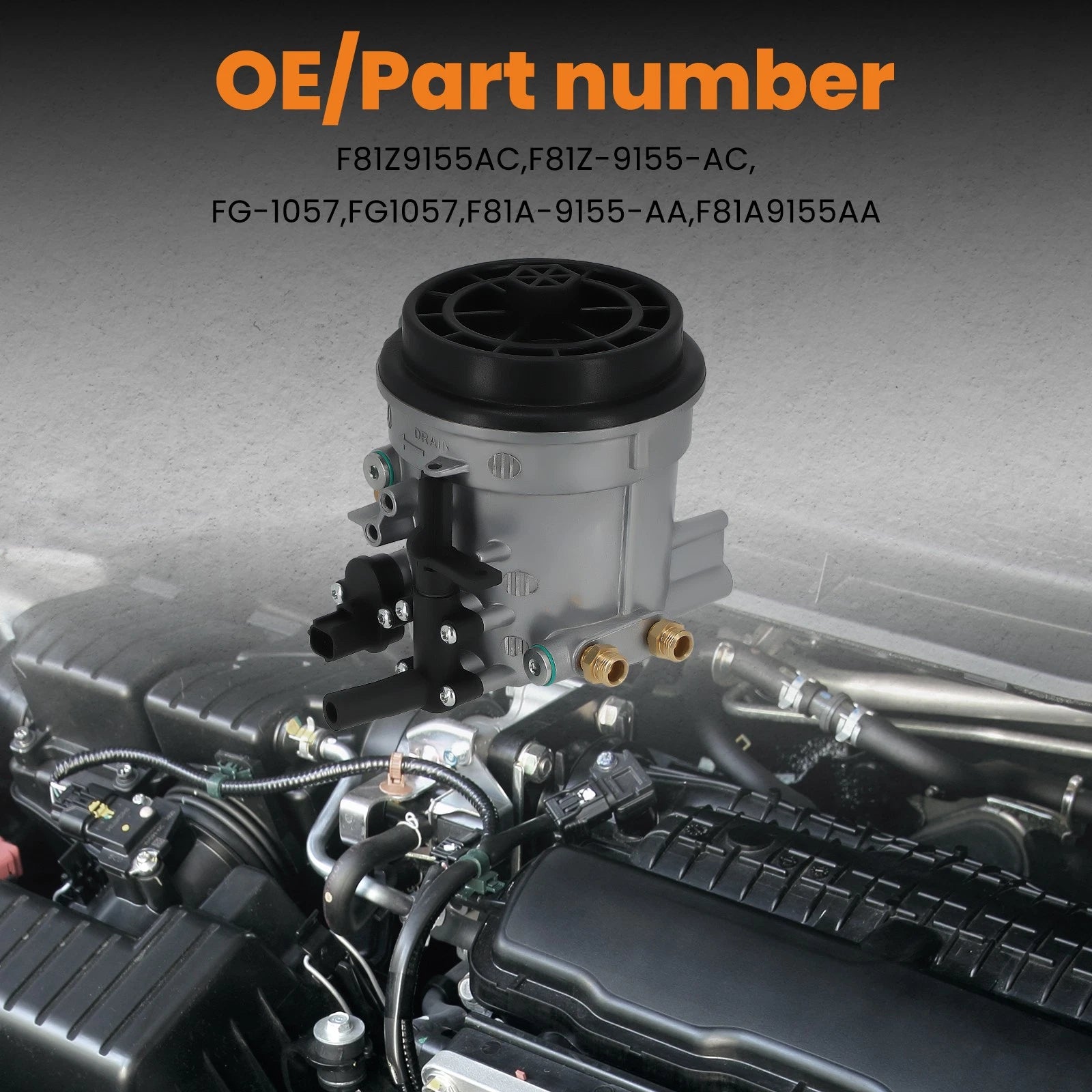 Fuel Filter Housing for Ford F-250/F-350 7.3L (1999–2003)