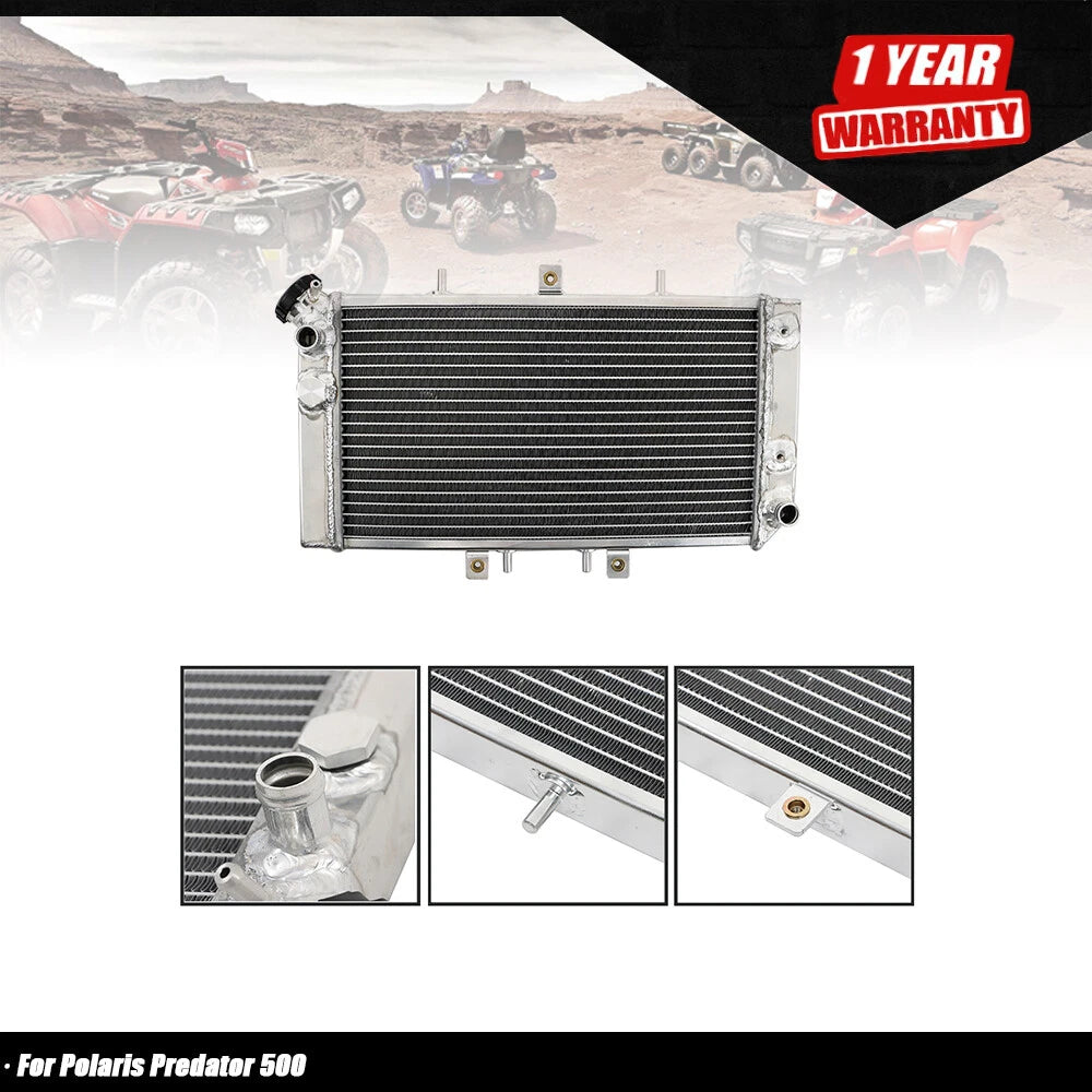 Radiator for Polaris Predator 500 Outlaw 450 525 MXR IRS (2007â2011)