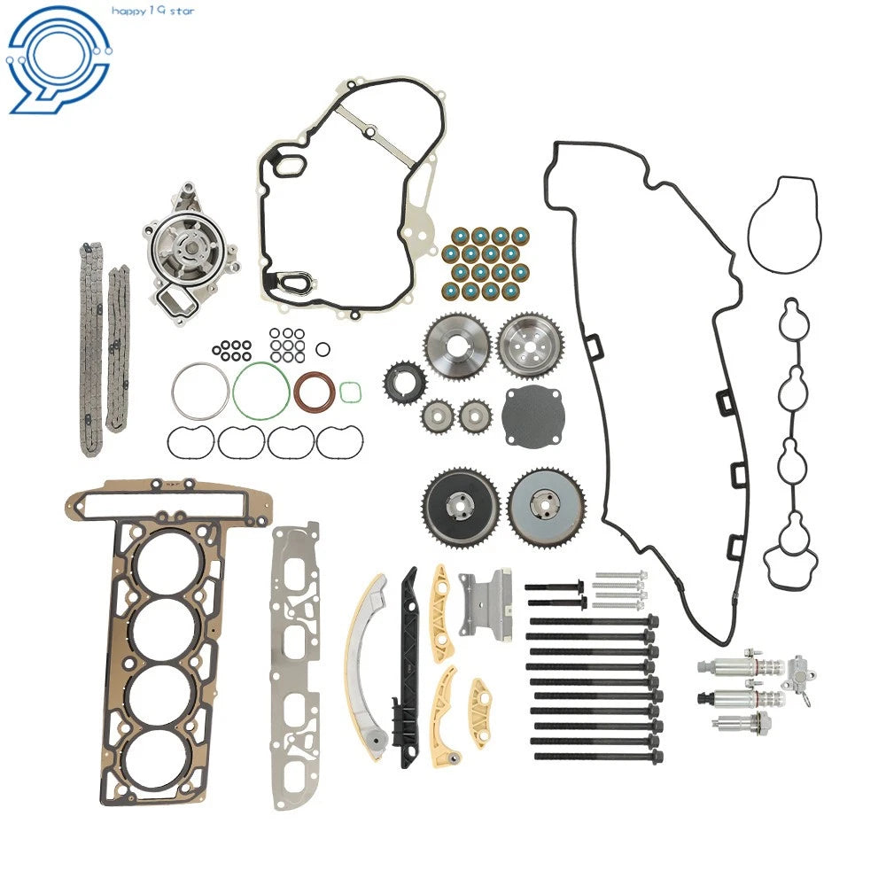 Timing Chain Gear Kit with Head Gaskets for GM 2.0L 2.4L (2009–2017)