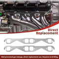 2X Exhaust Manifold Gasket for Chevy Isuzu Cadillac SBC Engine (1404)