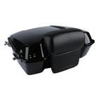 Chopped Trunk Backrest Pad + Rack for Harley Touring (1997–2008)