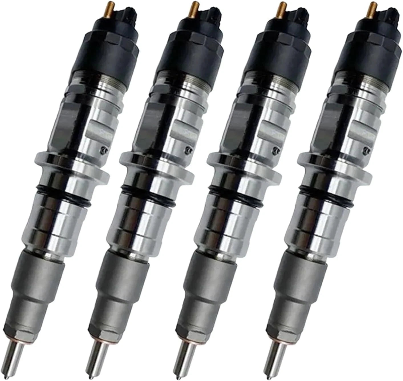 4X Fuel Injector 0445120272 0986435532 for Cummins QSC8.3 (2003–2010)