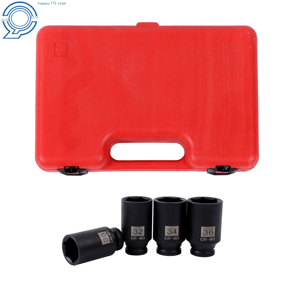 Set of 4 Spindle Axle Nut Sockets for Make Model