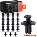 20x 8mm Nylon Bumper Retainer Clips for Nissan
