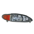 Replacement Passenger Side Head Light Assembly For 1997-1999 Mercury Tracer