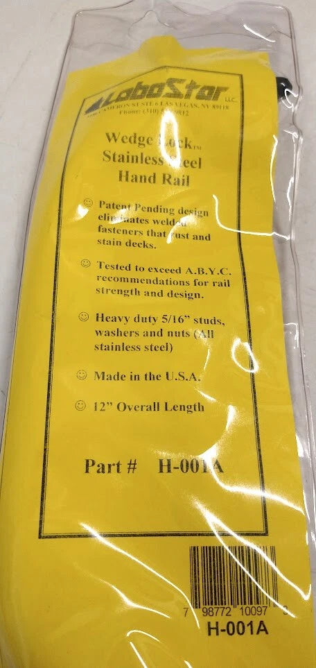 Hand Rail 12'' for Lobo Star Wind Line (H-001A)