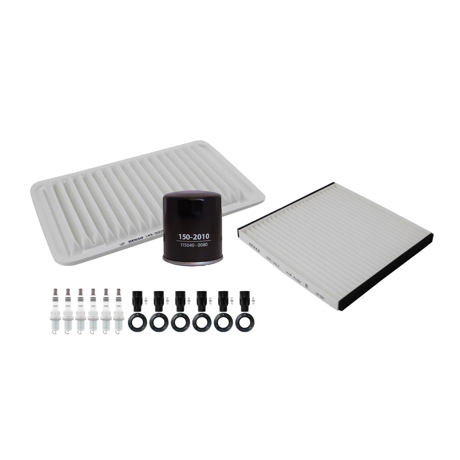 Tune Up Kit with 6 NGK Spark Plugs & Boots for Camry RX330 Sienna Solara