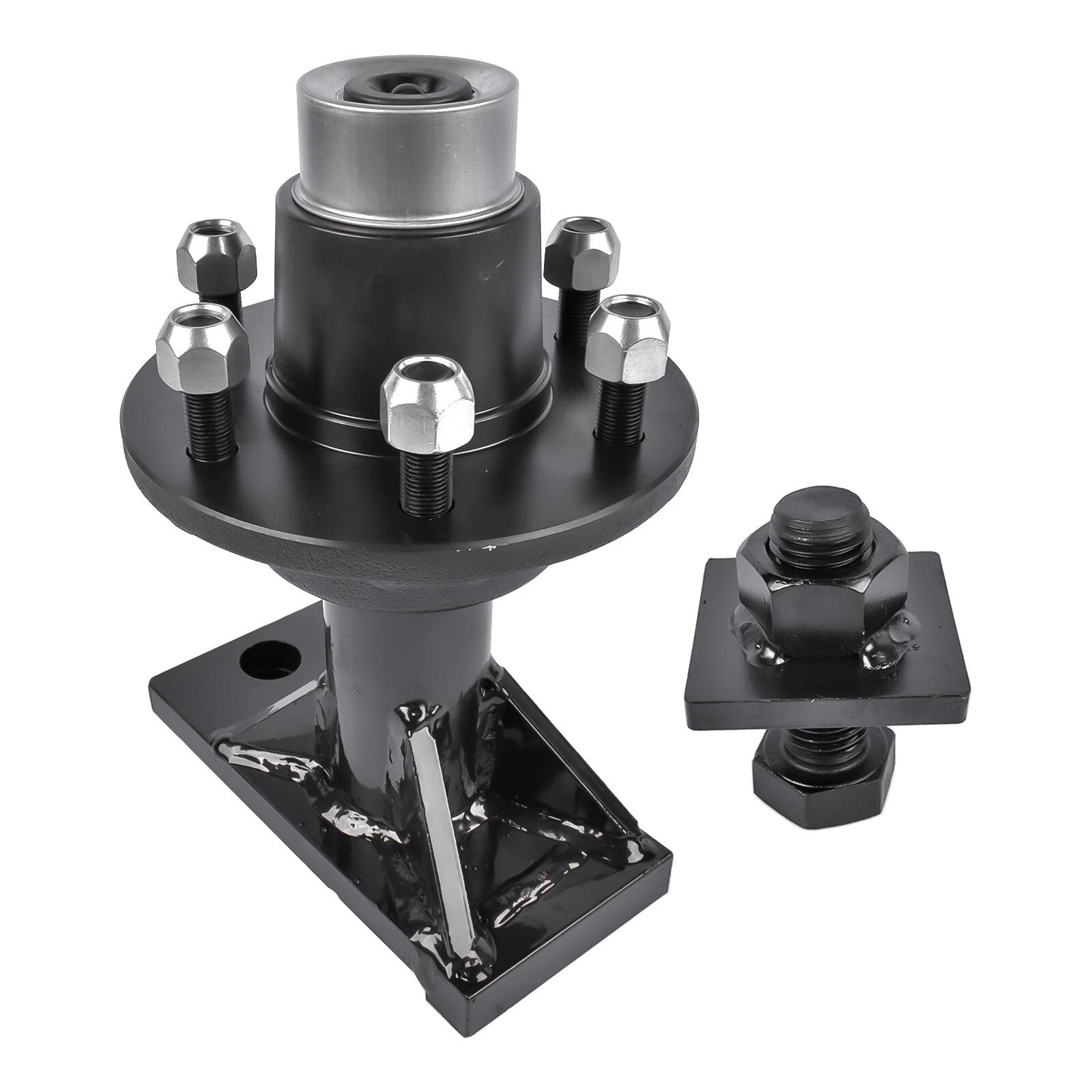 6x Idler Lug Upgrade Wheels for Shipping Container (Bolt-on Spindle Kit)