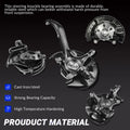 2X Front Wheel Bearing Hub Steering Knuckle Assembly for Toyota Corolla (2003–2008)