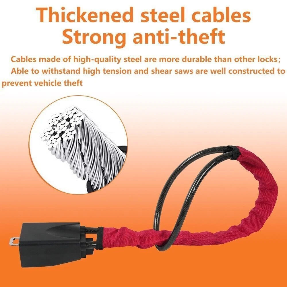 Steering Wheel Lock for Universal Car Truck SUV (Anti-Theft Security)