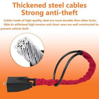 Steering Wheel Lock for Universal Car Truck SUV (Anti-Theft Security)
