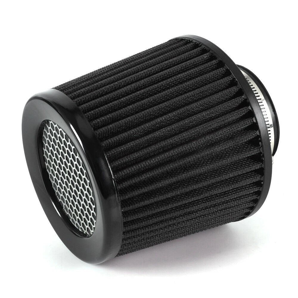 3" High Flow Inlet Cold Air Intake Cone Replacement Dry Air Filter for