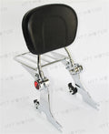 Chrome Backrest Sissy Bar Luggage Rack for Harley Sportster (1994–2003)