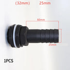 Connector Adapter for Water Tank Outlet - Black Plastic (2010–2023)