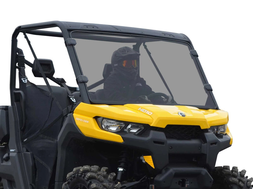 SuperATV Dark Tint Full Windshield for Can-Am Defender (2016–2023)