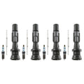 Set of 4 Denso Iridium Power Spark Plugs & Coil Boots for Mazda 5 (2008–2015)