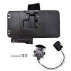 Rear License Plate Holder Mounting Bracket & Light for Jeep Wrangler JK (2007–2016)