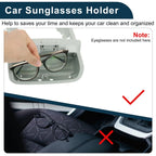 Car Sunglasses Case for Volkswagen Jetta/Vento MK6 (2011–2014) Grey 1 Pc
