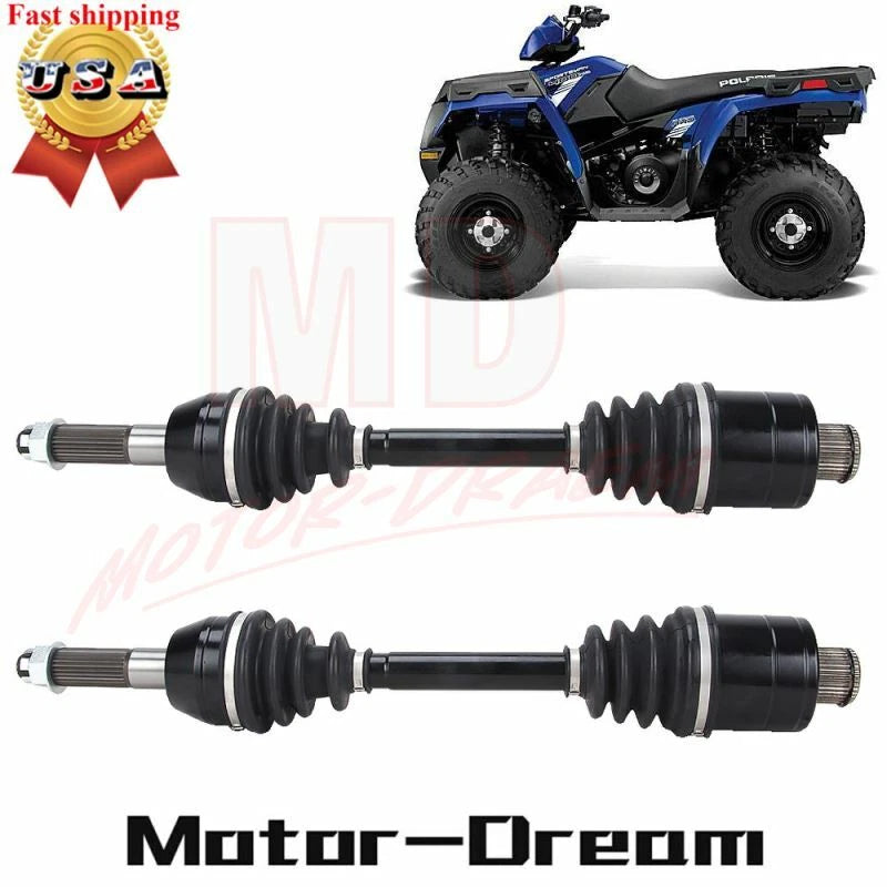Set of 2 CV Joint Axles for Polaris Sportsman 700 EFI (2006–2007)