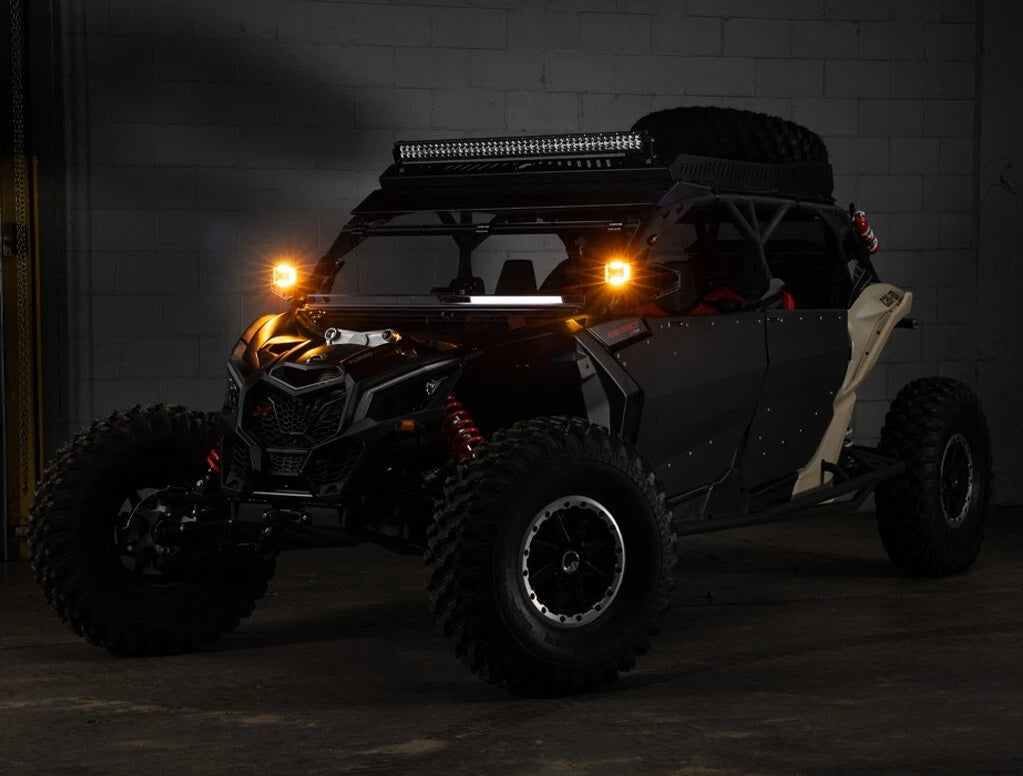3" LED Pod Amber & White Lights for Assault Industries (See Fitment)