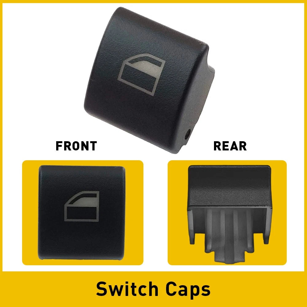 Cover Cap Switch Window Button for BMW E46 3-Series (1998–2006)