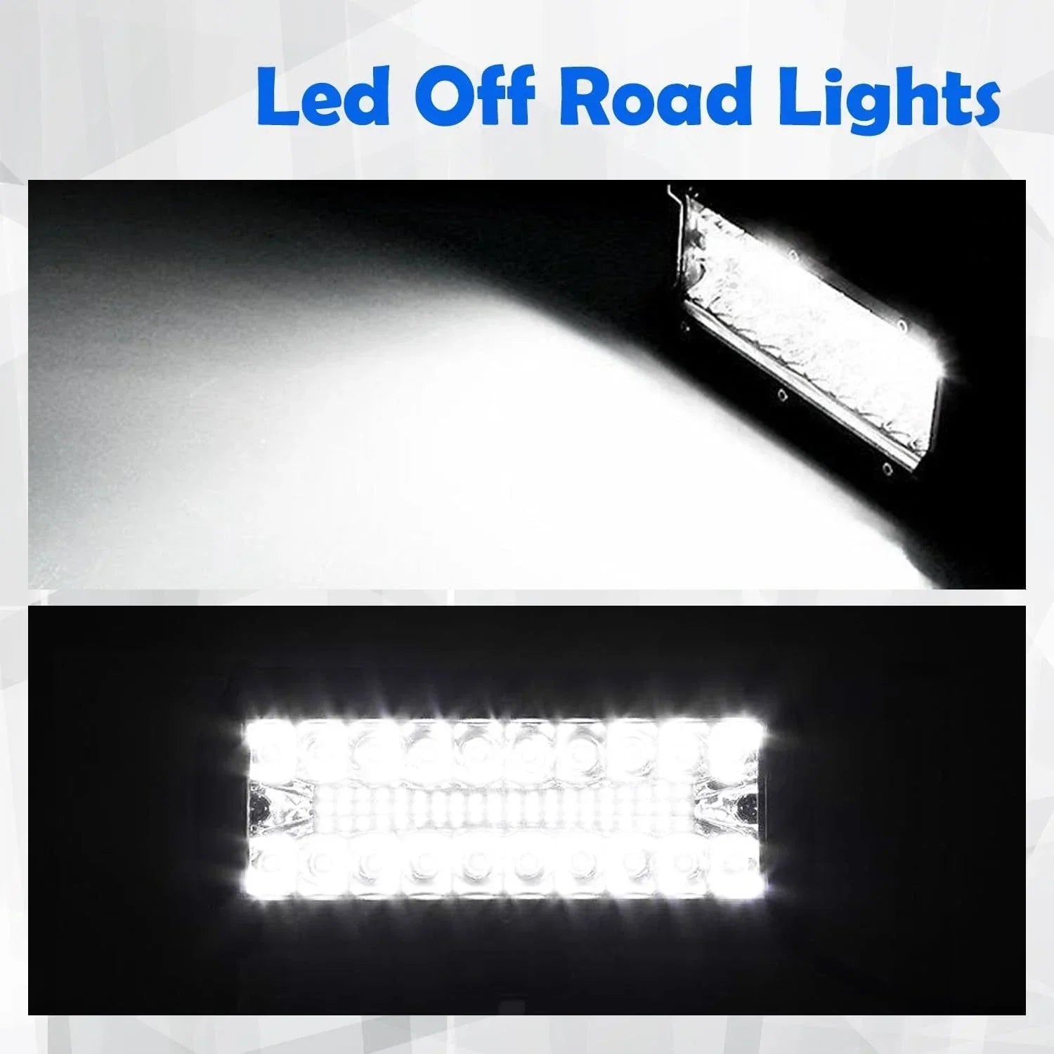 120W LED 7 Inch Work Light with Mounting Bracket IP68 12–24V