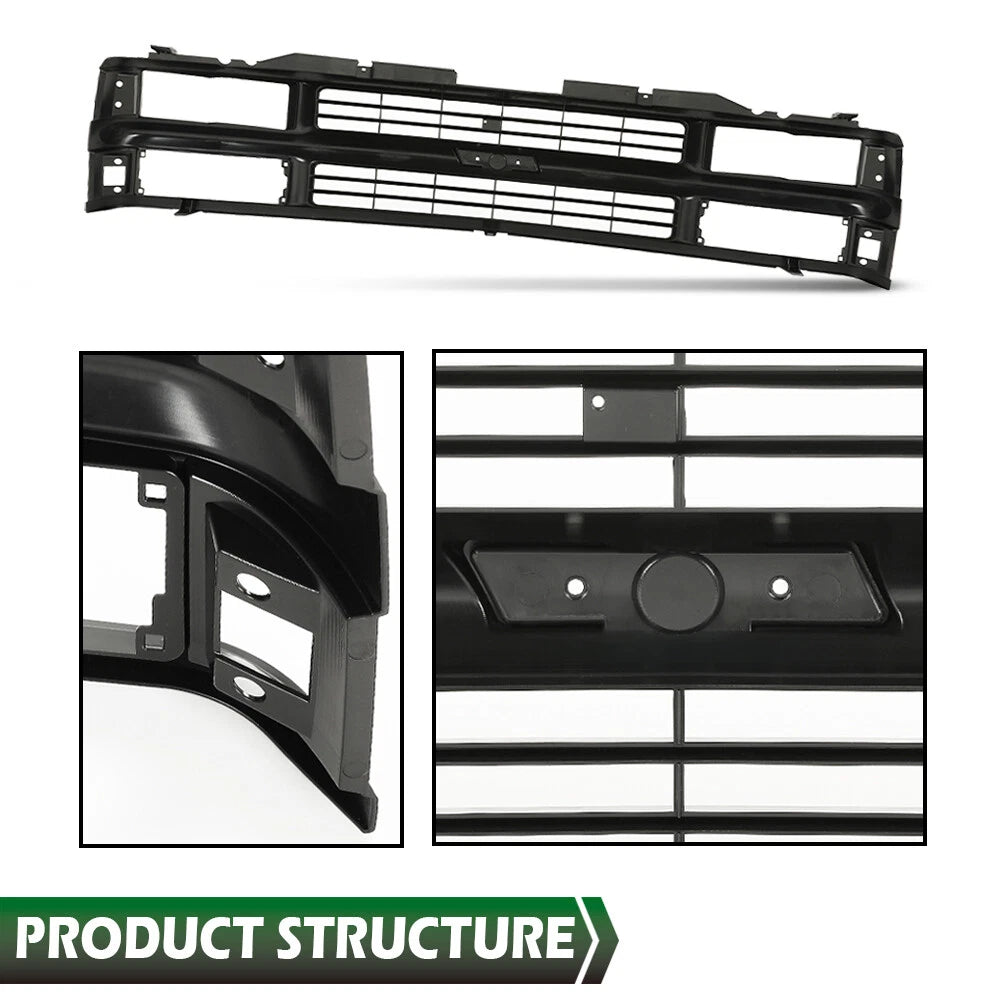 Front Grille for Chevy C/K 1500 2500 3500 (1994–1998)