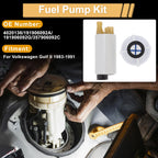 Fuel Pump for Volkswagen Golf II (1983–1991) Metal Replaces 4020136